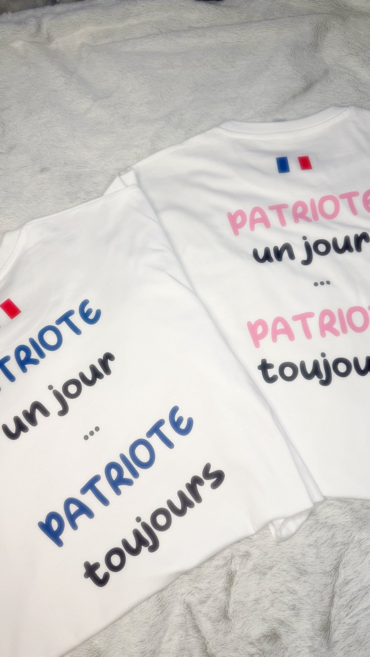 PACK DUO " PATRIOTE un jour ... PATRIOTE toujours "