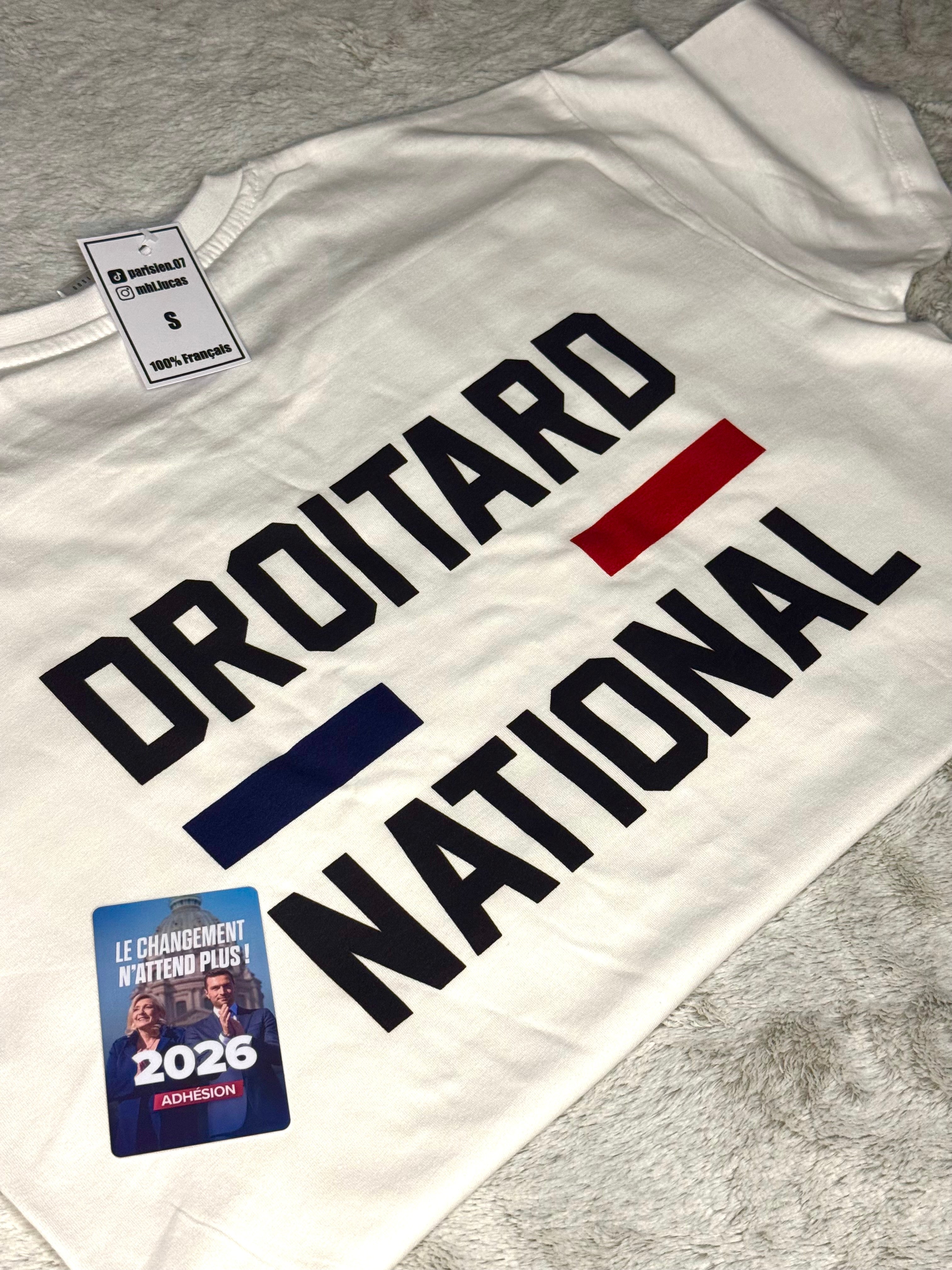 T-shirt "DROITARD NATIONAL"