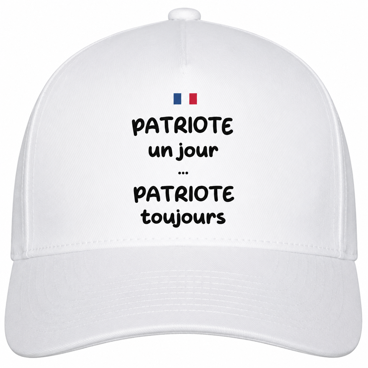 Casquette "PATRIOTE UN JOUR...PATRIOTE TOUJOURS"